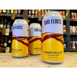 Two Flints — Amber Keller Lager - Wee Beer Shop