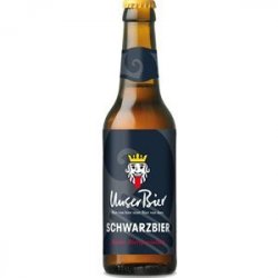 Unser Bier Schwarzbier 5,0% Vol. 6 x 33 cl MW Flasche - Pepillo