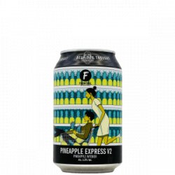 Frontaal  Pineapple Express V2 - Rebel Beer Cans