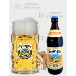 Ayinger Pack 6 botellas 50 cl y 1 jarra - Cervezas Diferentes