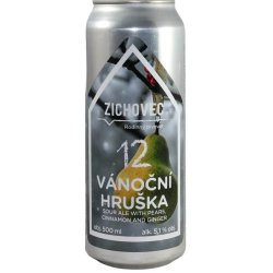 Rodinný pivovar Zichovec Vánoční Hruška 12 Rodinný pivovar Zichovec Vánoční Hruška 12