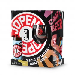 Jopen Discover Giftpack 3 Flessen met Glas - úw topSlijter (t Bockje Bathmen)