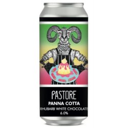 Pastore Panna Cotta Rhubarb White Chocolate Pastry Sour 440ml (6%) - Indiebeer