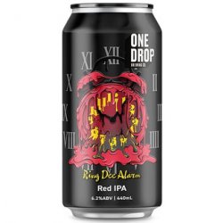 One Drop Brewing Ring Dee Alarm Red IPA 440ml - The Beer Cellar