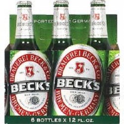 Beck's Beer 6 pack 12 oz. Bottle - Kelly’s Liquor