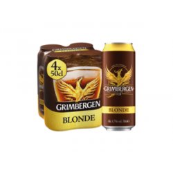 Grimbergen blonde 6,7% Vol. 24 x 50cl Dose - Pepillo