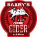 Saxbys Cider Cherry (Bag In Box) 