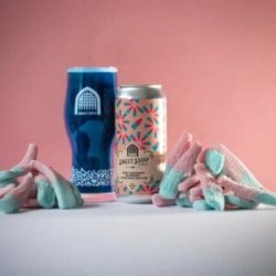 Vault City  Sweet Shop Sours: Giant Raspberry Blueberry Bubblegum Bottles - Bath Road Beers