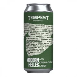 Tempest Brewing Co. Modern Helles - Beer Force