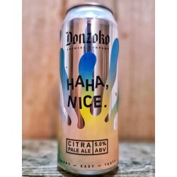 Donzoko Brewing - HaHa Nice ALE SALE MARCH 23 - Dexter & Jones