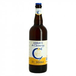 ABBAYE DE CLAIRMARAIS BIERE DOUBLE 75CL - Calais Vins