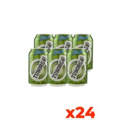 Tuborg Green 33cl - Cassa da 24 lattine - Bottle of Italy