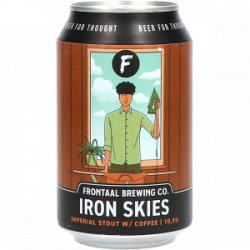 Frontaal Iron Skies Imperial Stout - Drankgigant.nl