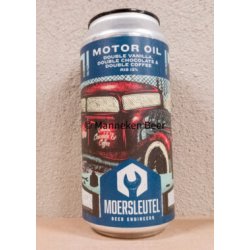 Moersleutel Motor Oil Double Vainilla, Double Chocolate & Double Coffee - Manneken Beer