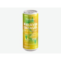 Neon Panda 12 Pack Raya Brava Blanca - Piña 4.5% ABV - Neon Panda