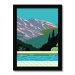 Pressure Drop Pale Fire Framed Print 