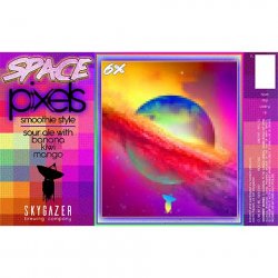 Skygazer Space Pixels Banana Kiwi Mango Sour - CraftShack