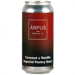Ārpus Brewing Co. Coconut x Vanilla Imperial Pastry Stout Ārpus Brewing Co. Coconut x Vanilla Imperial Pastry Stout