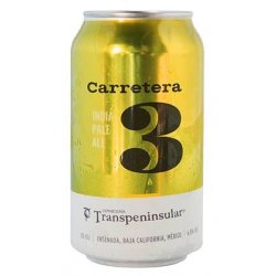 Transpeninsular Carretera 3 Lata - Top Beer