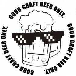 CAMISETA CBC  GOOD CRAFT BEER ONLY - Craft Beer Culture