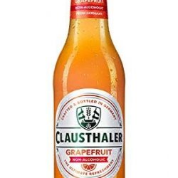 Clausthaler Grapefruit Non-alcoholic 2412 oz bottles - Beverages2u