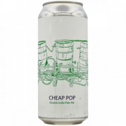 Fidens Brewing Co.  Cheap Pop - Rebel Beer Cans