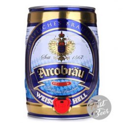 Bia Arcobrau Weissbier Hell 5.3% – Bom 5 lit - First Beer – Bia Nhập Khẩu Giá Sỉ