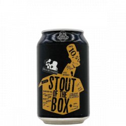 Rauw Brouwers  Stout of the Box - Rebel Beer Cans