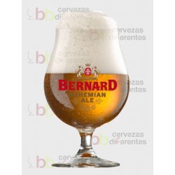 Bernard Bohemian Ale - copa - Cervezas Diferentes
