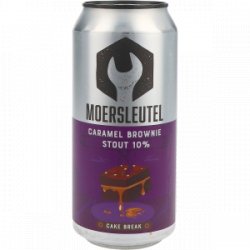 De Moersleutel Cake Break Caramel Brownie Stout - Drankgigant.nl