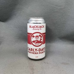 Blackjack Early-Days Northern Porter - Beermoth