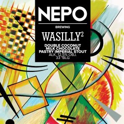 Nepomucen  Wassily II  Double Coconut & Milk Chocolate Pastry Imperial Stout - Browarium