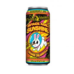 Flying Monkeys Space Age Sunshine Quadruple IPA 11.6% - Flying Monkeys Craft Brewery