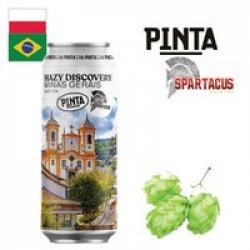 Pinta  Spartacus -  Hazy Discovery Minas Gerais 500ml CAN - Drink Online - Drink Shop