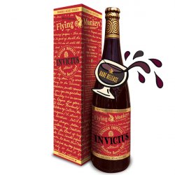 Flying Monkeys Invictus (Vintage 2017) 18.1% Barrel-Aged Russian Imperial Stout (only a few bottles released every year) - Flying Monkeys Craft Brewery