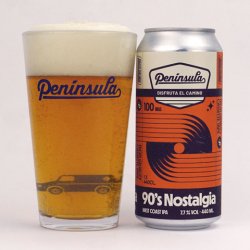 Peninsula 90,s Nostalgia 7,7% 44cl. - La Domadora y el León