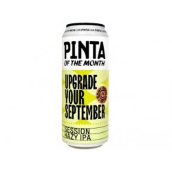 PINTA - OF THE MONTH - September 2023 - Upgrade Your September 0,5l can 5% alc. - Beer Butik