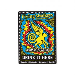 Flying Monkeys Cadera Metal Sign - Flying Monkeys Craft Brewery