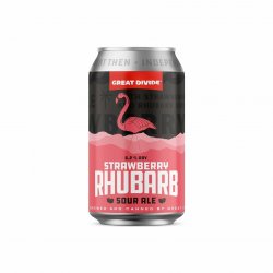 Great Divide  Strawbery Rhubarb  Sour Ale 355cc - Barbudo Growler