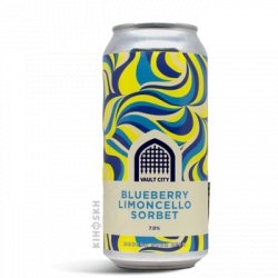 Vault City Brewing Blueberry Limoncello Sorbet Pastry Sour - Kihoskh