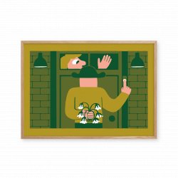 Mikkeller Prints Blomst Bajer - Mikkeller Prints