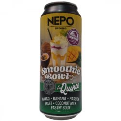 Nepo Brewing Smoothie Bowl: La Quince Nepo Brewing Smoothie Bowl: La Quince