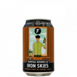 Frontaal  Iron Skies - Rebel Beer Cans