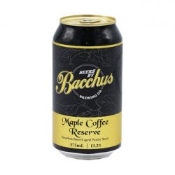 Bacchus Brewing Co. - Maple Coffee Reserve - Bierloods22