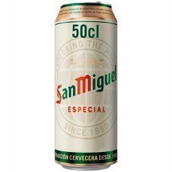 San Miguel 50 cl. Lata - Decervecitas.com