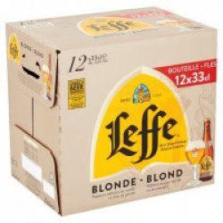 Inbev Leffe Blonde 12x33 cl - Charlemagne Boissons