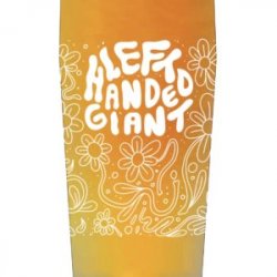 Left Handed Giant  Pint Glass - Red Elephant