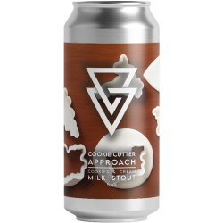 Azvex Cookie Cutter Approach Cookies & Cream Milk Stout 440ml (5.6%) - Indiebeer