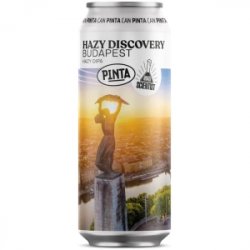 PINTA HAZY DISCOVERY BUDAPEST Double IPA 7,5% 0,5L - Sklep Impuls