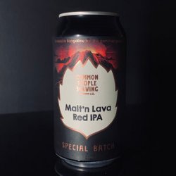 Common People, Maltn Lava: Red IPA, 375ml - My Beer Dealer